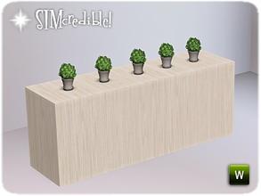 Sims 3 — A Piece Of Heaven Sideboard (2x1) by SIMcredible! — by SIMcredibledesigns.com available at TSR