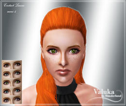 Sims 3 — Valuka's anatomical contact lenses mini 4 by Valuka — Valuka's anatomical contact lenses mini 4. Anatomical.
