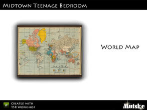 Sims 3 — Midtown Teenage Worldmap by Mutske — Made by Mutske@TSR. TSRAA.