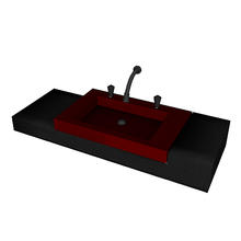 Sims 3 — Premiere Bathroom Sink by TheNumbersWoman — A Bit of contemporary style.For the Bath. By RicciNumbers at TSR.