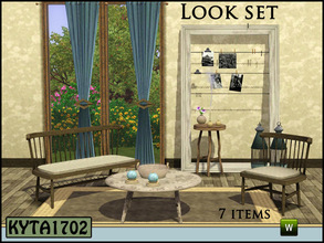 Sims 3 — Look set by Kyta1702 — Mesh by Kyta1702 @ TSR - more creations @ simline-design.com