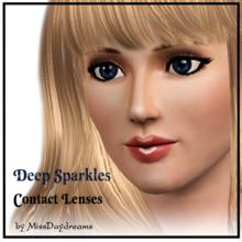 Sims 3 — Deep Sparkles Contact Lenses by MissDaydreams — Deep Sparkles Contact Lenses Gender: Female, Male Age: Child to