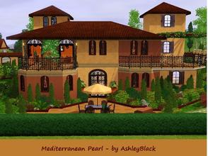 Sims 3 — Mediterranean Pearl *FF - NO CC by AshleyBlack — Beautiful mediterranean villa - fully furnished, decorated and