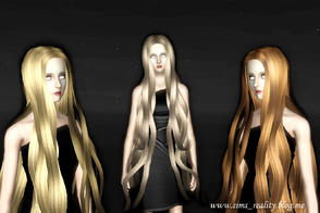 Sims 3 — BlueTabby_AFhair_MadGoddess by BlueTabby — Hello everyone, this is my second contribution to TSR community. This