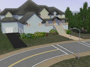 Sims 3 — Merriwether *Fixed* by spladoum — A lovely 5 bedroom, 3.5 bathroom traditional home for your affluent Sims.