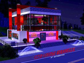 Sims 3 — Club-Lounch-Mirabelle by matomibotaki — A top location in your neighborhood. Plesent and stylish to enjoy the