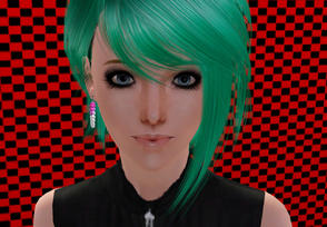 Sims 3 — XX.Emo Scene Guurl.XX by Rokosari — Ok so hey guys! I'm Rokosari and this is my first ever upload! So yup ta-da!