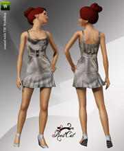Sims 3 — Luxury Dress by RedCat — Not Recolorable, Game Mesh. Enjoy. :) Luxury Dress - RedCat