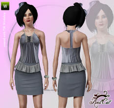Sims 3 — Stylish Top by RedCat — Not Recolorable, Game Mesh. Enjoy. :) Stylish Top - RedCat