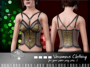 Sims 3 — [ Venomous Clothing ] Transparency Top by SIMcredible! — for your sexy sims to enjoy the night ^^ Enjoy :D by
