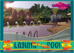 Sims 3 — Laguna (Private) Pool by xxd3addo11yxx — This hot spot is all the rave. This ain't yo mama's swimming pool!