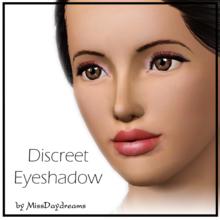 Sims 3 — Discreet Eyeshadow by MissDaydreams — Discreet Eyeshadow is a subtle tri-color eyeshadow. It can be used by