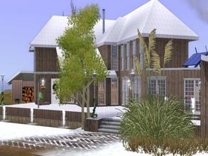Sims 3 — FP-Arielle by francien — My first snow house for this year..more will following. This is a cosy cottage with a