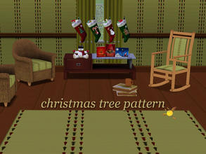 Sims 3 — evi christmas tree pattern by evi — A delicate christmas patterns