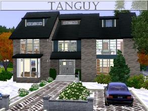 Sims 3 — Tanguy by lilliebou — Hi ! Here are some details about this house: First floor: -Entrance -Dining room -Kitchen