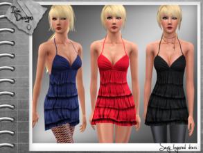 Sims 3 — ~Sexy Layered dress~    *UPDATED* by Icia23 — Hi! This it's an uptade version Now the dress have a better
