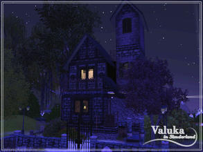 Sims 3 — The house of the cemeterial watchman by Valuka — The house of the cemeterial watchman