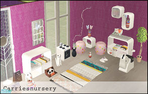 Sims 2 — Carries Nursery by steffor — the matching nursery to carries bedroom