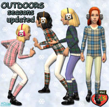Sims 2 — evi's Seasons Updated by evi — This is my favourite set so I decided to update it for Outdoors when is cold and