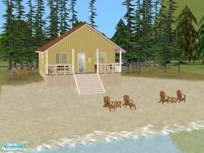 Sims 2 — Hogan\'s Hideaway by davidh — Small, easy to play cottage. Please visit the following forum thread for a full