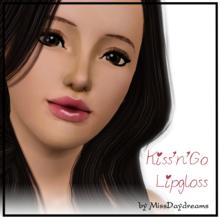 Sims 3 — Kiss'n'Go Lipgloss by MissDaydreams — Kiss'n'Go Lipgloss is a lovely long lasting lipgloss. Gender: Female only