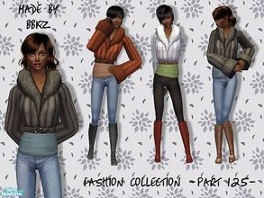 Sims 2 — Fashion Collection - part 125 - by BBKZ — Available as everyday/outerwear for YAs/adults. Maternity friendly