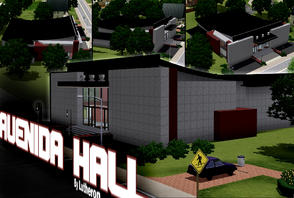 Sims 3 — Avenida Hall by lutheron — Nice hall for your sims to enjoy some concerts