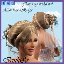 Sims 3 — af hair long bridal veil by Irishkakic — af hair long bridal veil by Irink@a Mesh hair taken from the Sims 2.