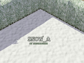 Sims 3 — Snow_A by matomibotaki — Snow pattern in 2 grey shades and white, 3 channel , to find under Miscellaneous.