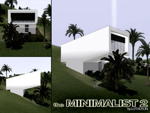 Sims 3 — Minimalist 2 by lutheron — Sweet minimal building. Once again im not so sure either it is a house or a comunity