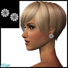 Sims 2 — Fancy by SimDetails — 1.45 and 1.41 carat fancy intense blue diamond earrings.
