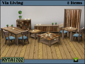 Sims 3 — Via living by Kyta1702 — recycle furniture