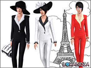 Sims 3 — I love Chanel ! - Outfit by LorandiaSims3 — I love Chanel ! - Outfit for your sims 3 females casual and formal