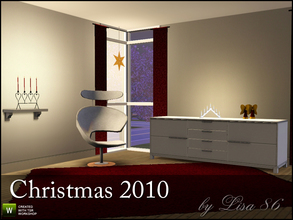 Sims 3 — Christmas 2010 by Lisa 86 — Some christmas/advent decorations for your sims! Set contains: Star, Advent light,