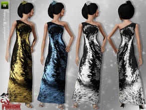 Sims 3 — Dressy Night by RedCat — 1 Recolorable Pallet. 3 Styles. Game Mesh. Dressy Night ~ RedCat