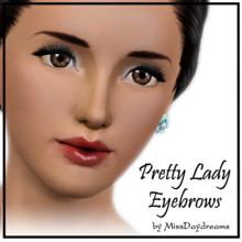 Sims 3 — Pretty Lady Eyebrows by MissDaydreams — Pretty Lady Eyebrows Gender: Female, Male Age: Child to Elder
