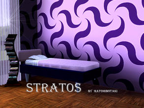 Sims 3 — Stratos by matomibotaki — Pattern in dark blue, pink and white , 3 channel, to find under Abstract.