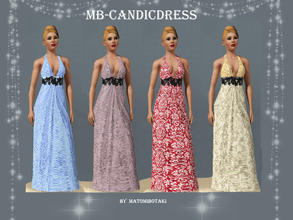 Sims 3 — MB-CandicDress by matomibotaki — MB-CandicDress by matomibotaki. Enjoy