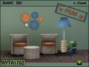 Sims 3 — Sweet set by Kyta1702 — Mesh by Kyta1702 @ TSR - more creations @ simline-design.com