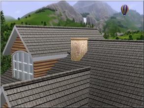 Sims 3 — [Small] Cheminee artificielle by lilliebou — This decorative chimney costs 75 simoleons and can be found in the