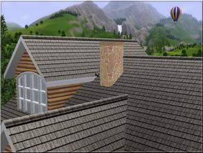 Sims 3 — [High] Cheminee artificielle gratte ciel by lilliebou — This decorative chimney costs 95 simoleons and can be