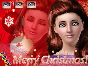 Sims 3 — Eyeliner 16 by easysims —  Merry Christmas to everybody.(*^__^*) 