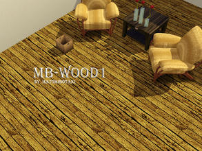 Sims 3 — MB-Wood1 by matomibotaki — Wooden pattern in 2 different brown shades, 2 channel, to find under Wood.