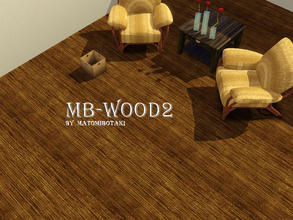 Sims 3 — MB-Wood2 by matomibotaki — Wooden pattern in 2 different brown shades, 2 channel, to find under Wood.