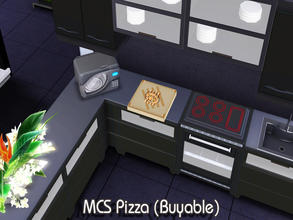 Sims 3 — Miranda Clutter Set Pizza by TSR Archive — By Pralinesims for TSR (2010) (Find it under the entertainment/misc