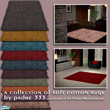 Sims 2 — Soft Cotton Rugs by Padre — 