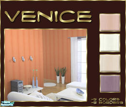 Sims 2 — Venice by elmazzz — These walls will add a touch of warm Italian elegance to your Sims home. 