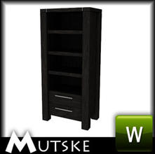 Sims 3 — Dining Leon Cabinet 1x1 by Mutske — 2 recolorable parts. 2 Variations. Environment 2. Made by Mutske@TSR. TSRAA.