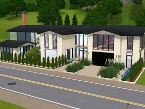 Sims 3 — Chestnut Ave by skagrl7250 — 2 bedrooms, 2.5 bathrooms, office, livingroom, family room, formal dining room,