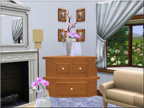 Sims 3 — Bureau en coin by lilliebou — Use ALT to place the object against a wall. Use MOVEOBJECTS ON to place a coffee